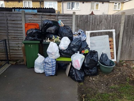 Professionals clearing a loft in Stockwell